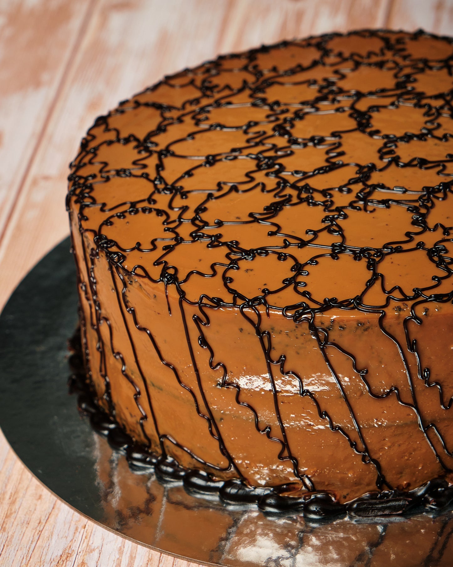 Chocolate Caramel Cake