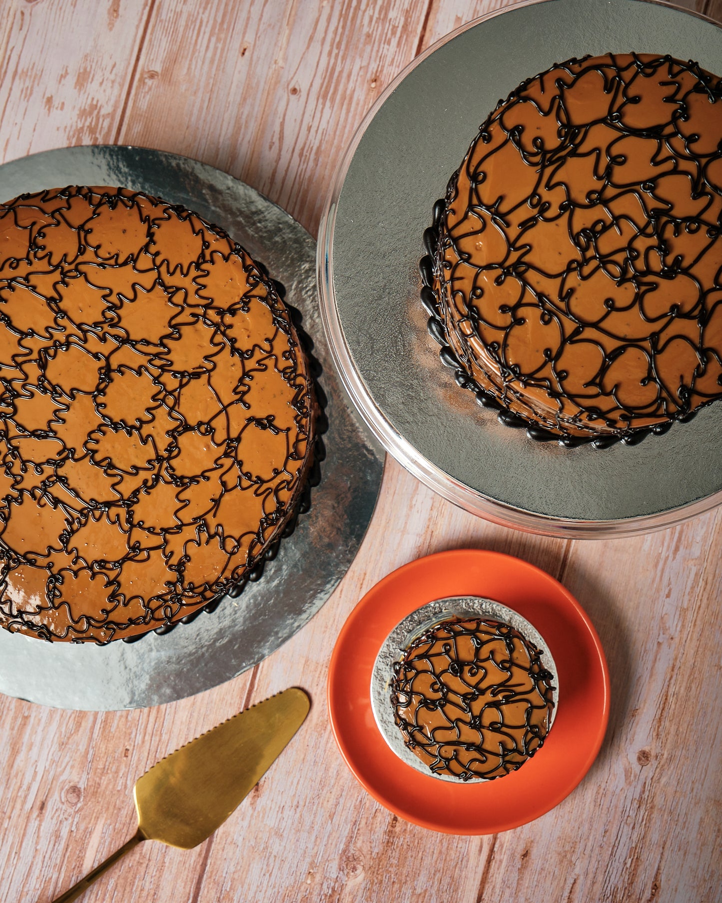 Chocolate Caramel Cake
