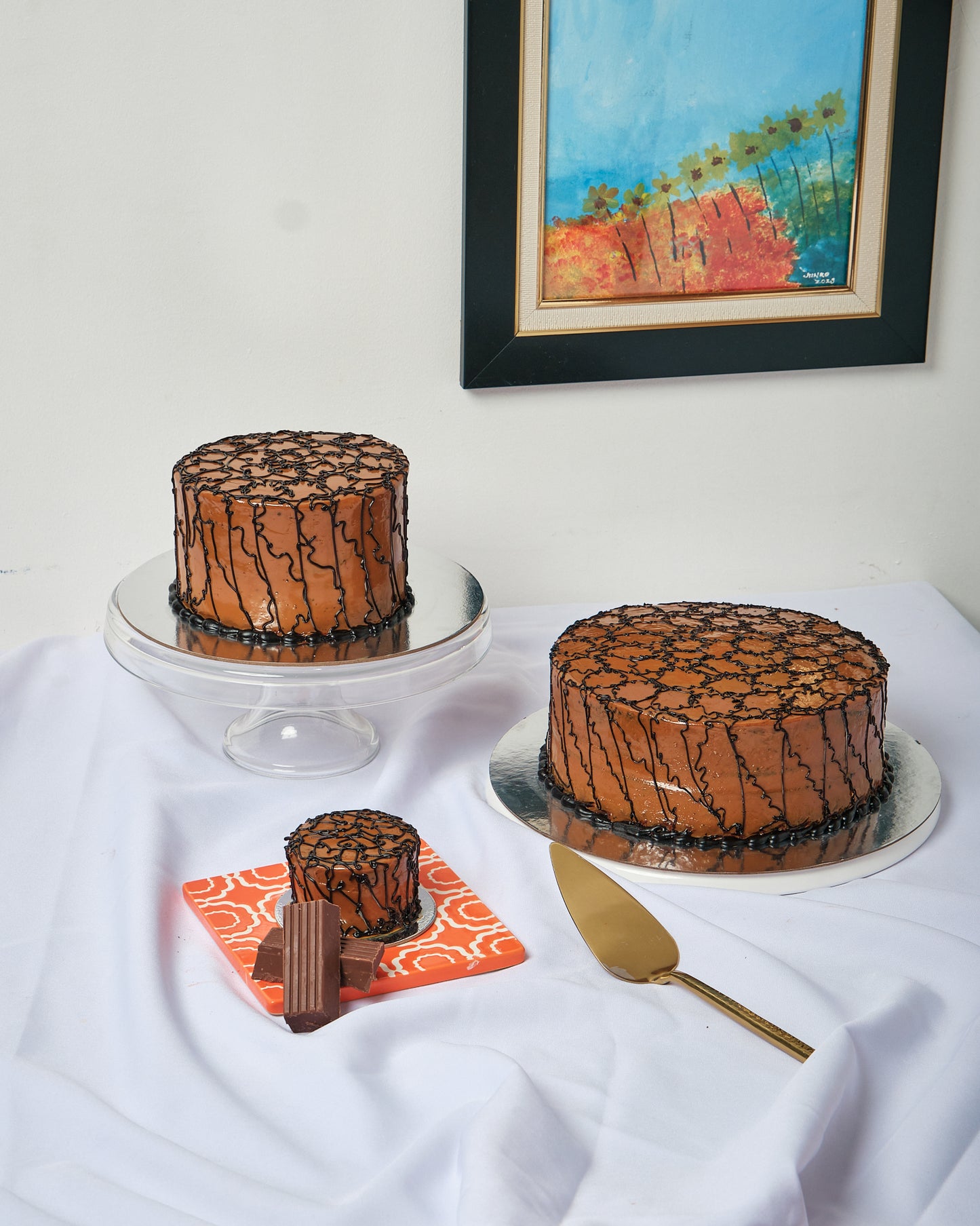 Chocolate Caramel Cake