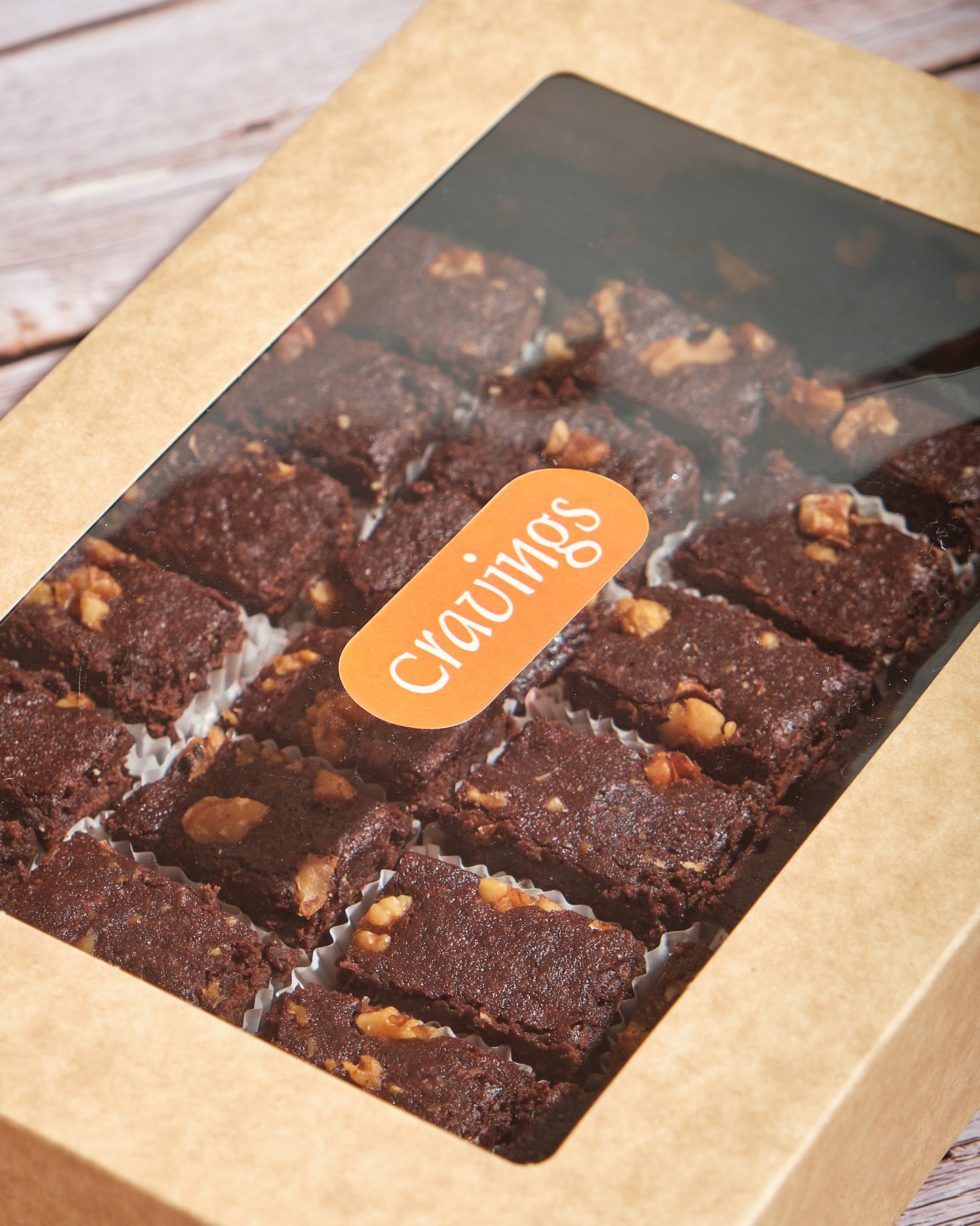 Fudge Walnut Brownies