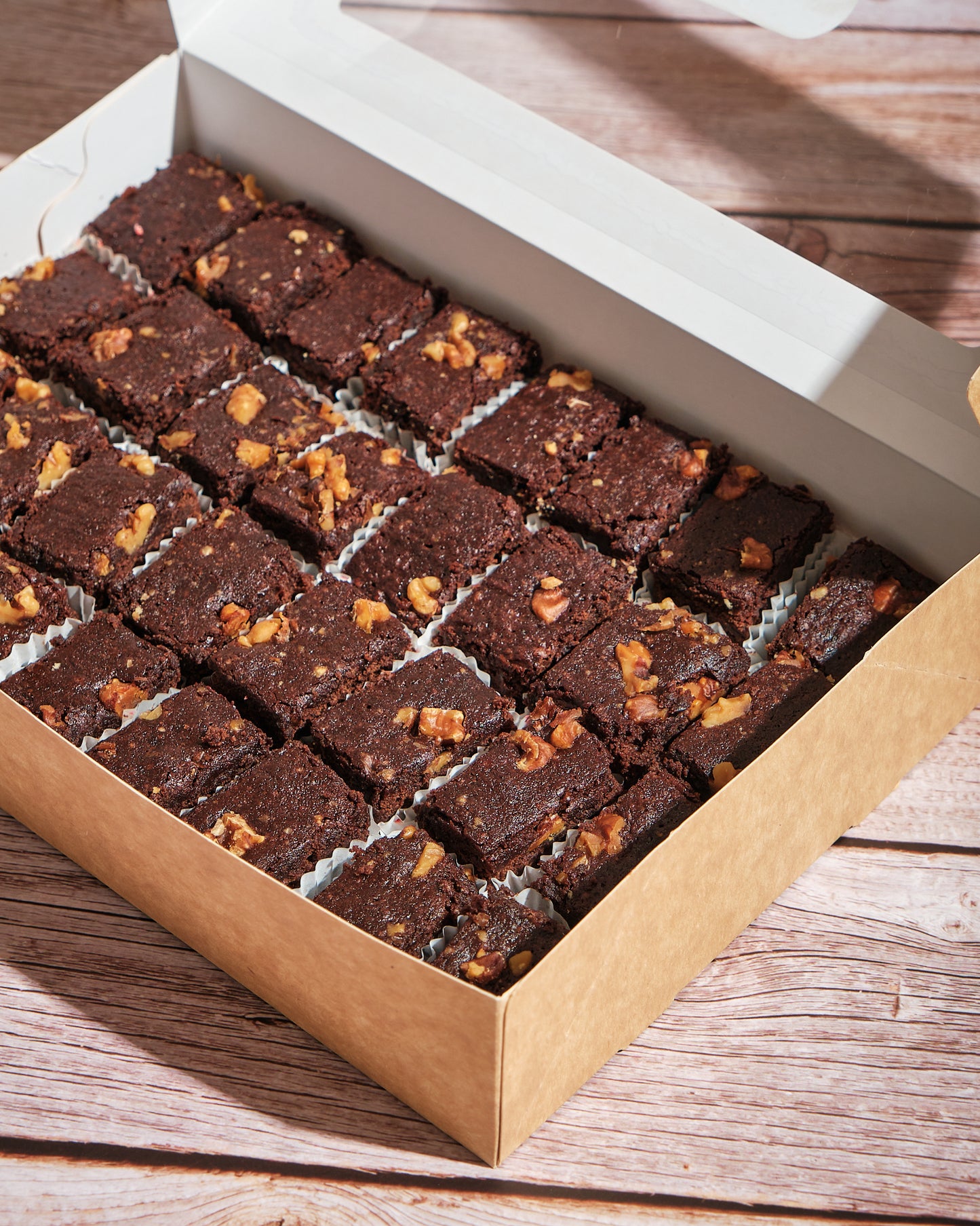 Fudge Walnut Brownies