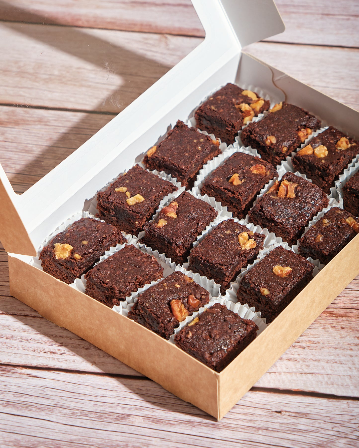 Fudge Walnut Brownies