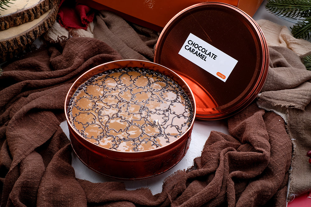 Chocolate Caramel Frozen Dessert