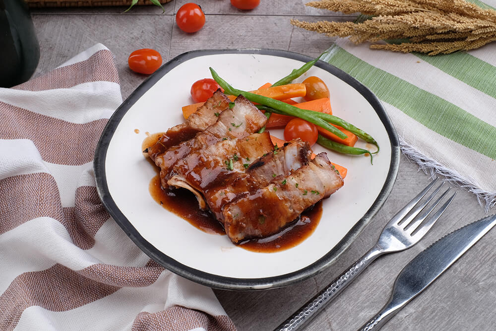 American Baked Spareribs