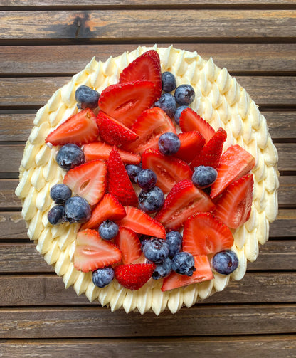 Berry Mascarpone Cake