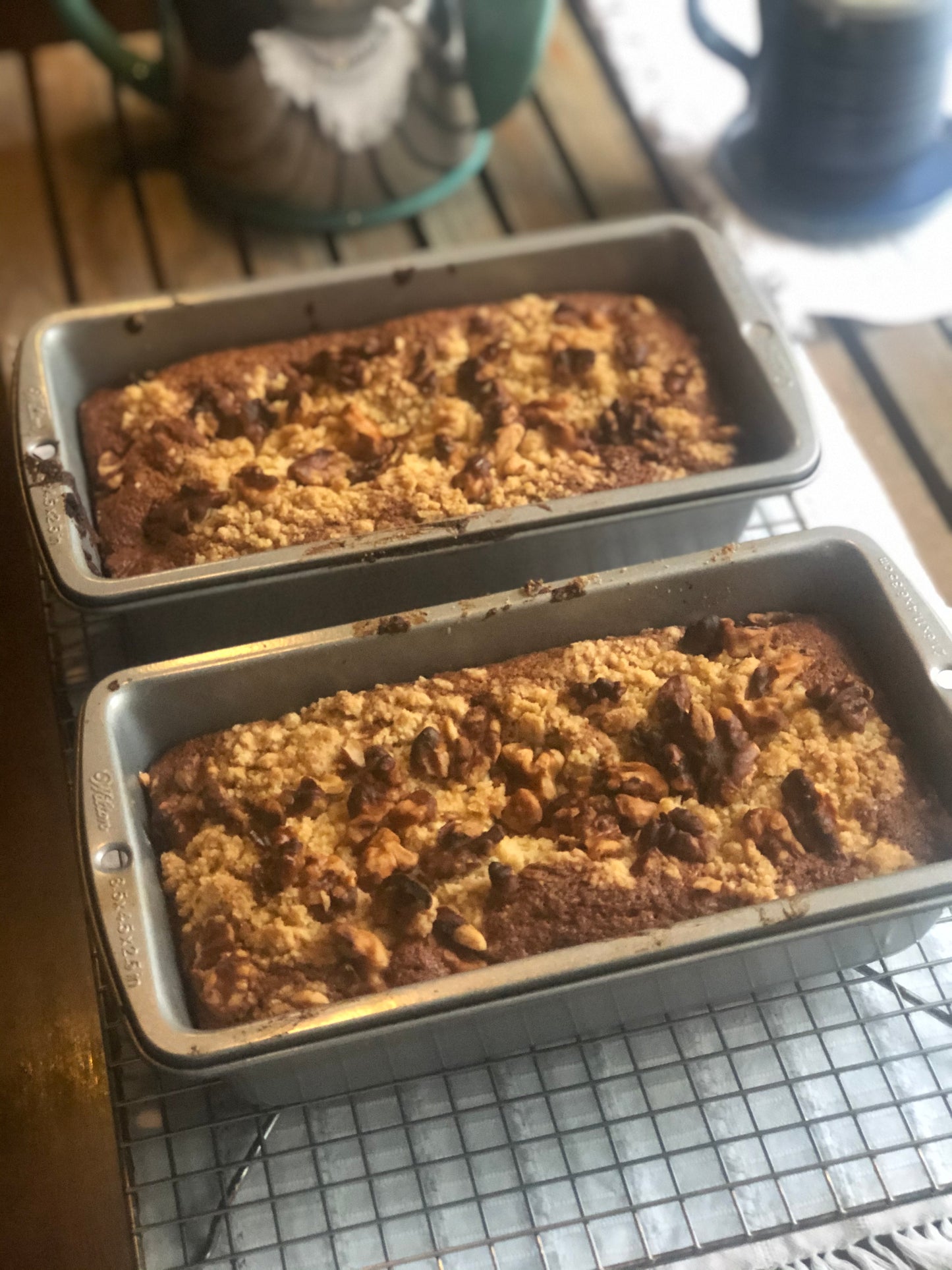 Super Moist Banana Walnut Cake